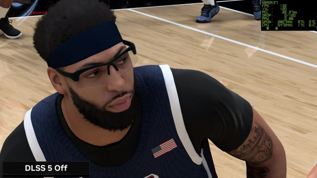 想玩DLSS 5游戏该怎么选显卡!影驰主流RTX 50系显卡《NBA 2K27》全面测试