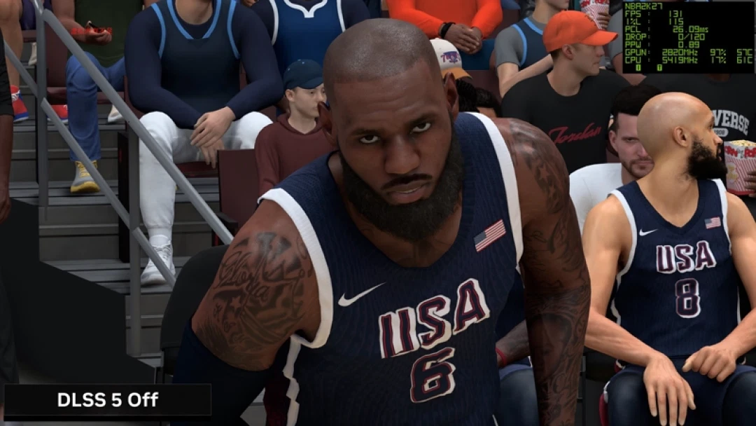 想玩DLSS 5游戏该怎么选显卡!影驰主流RTX 50系显卡《NBA 2K27》全面测试