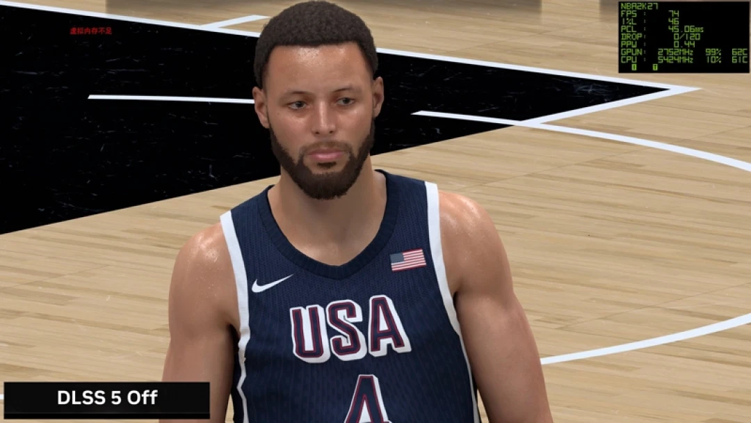 想玩DLSS 5游戏该怎么选显卡!影驰主流RTX 50系显卡《NBA 2K27》全面测试