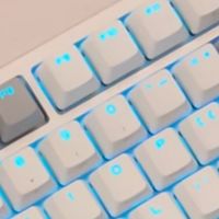 百元机械键盘轴体与灯效实测
