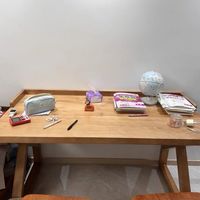 全实木书桌电脑家用靠墙