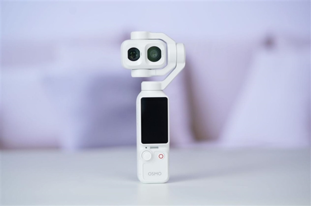 口袋电影机！大疆DJI OSMO POCKET 4P云台相机白色版图赏