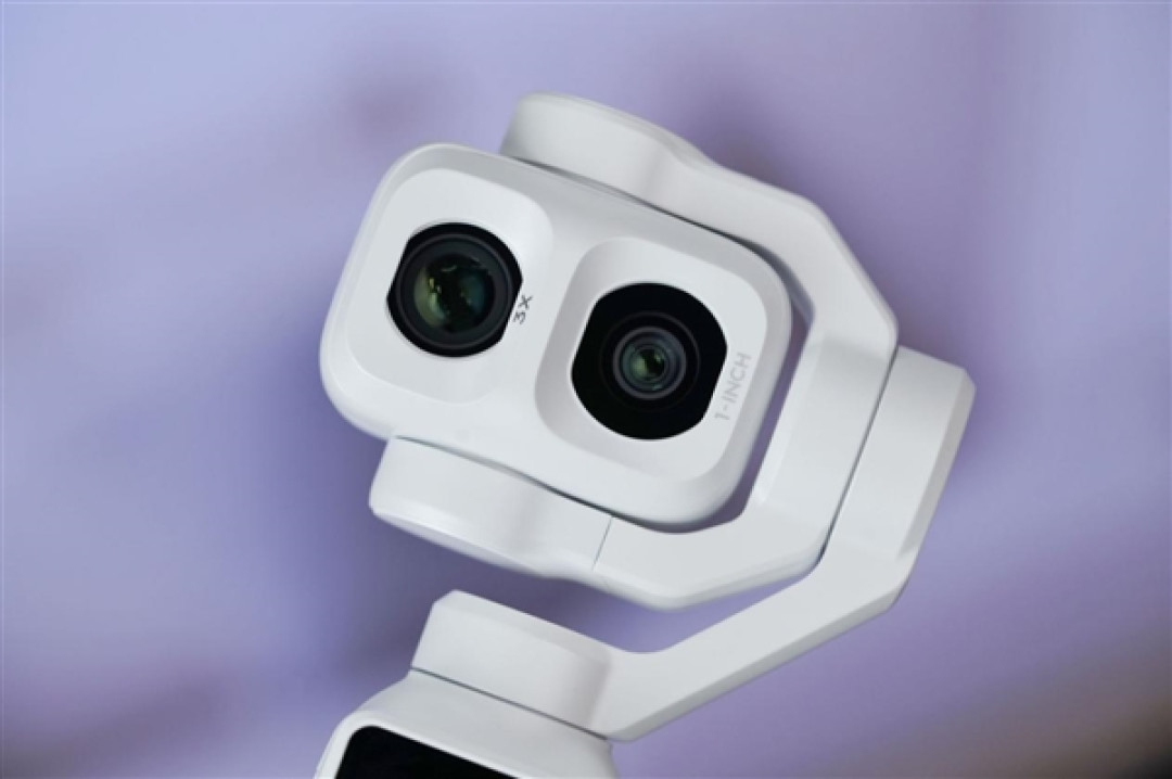 口袋电影机！大疆DJI OSMO POCKET 4P云台相机白色版图赏