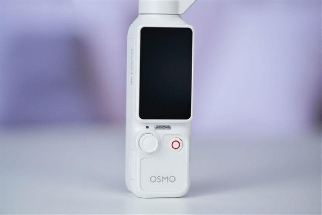 口袋电影机！大疆DJI OSMO POCKET 4P云台相机白色版图赏