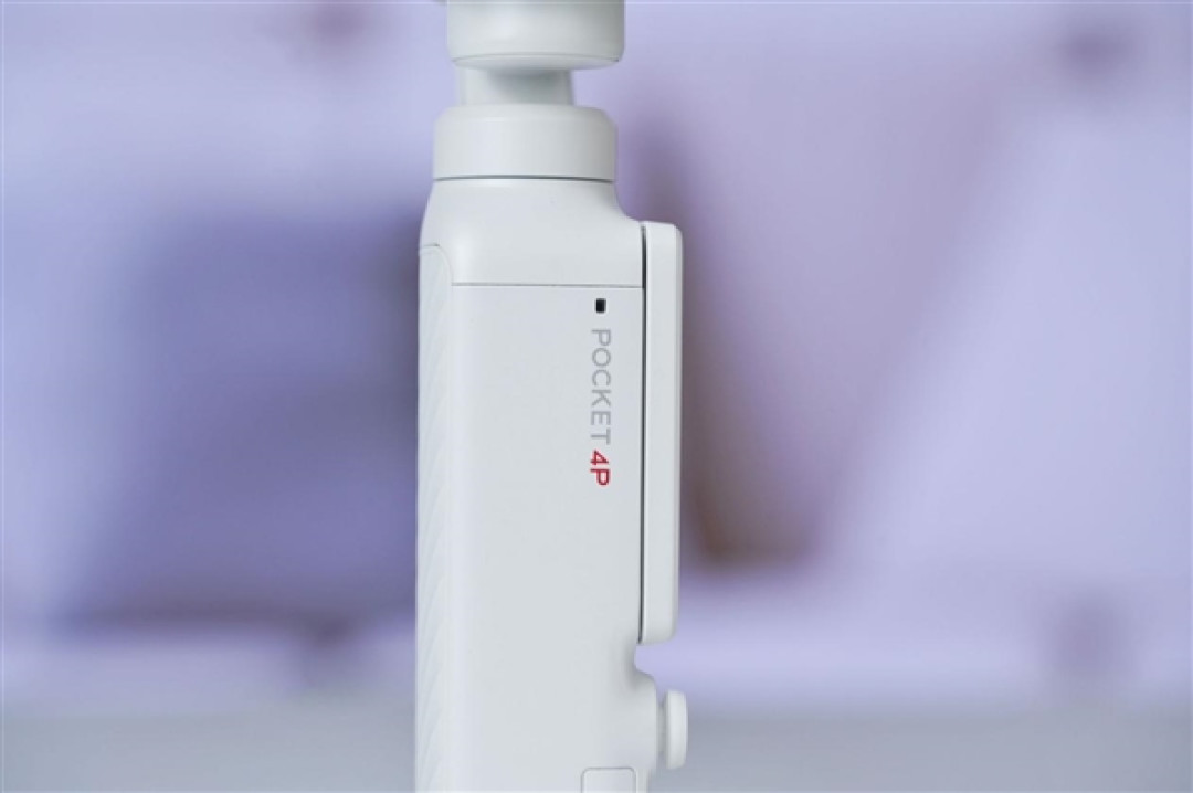 口袋电影机！大疆DJI OSMO POCKET 4P云台相机白色版图赏