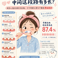 从刷牙出血到牙齿松动，中间这段路有多长？很多人拖到掉牙才后悔