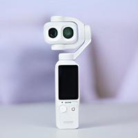 口袋电影机！大疆DJI OSMO POCKET 4P云台相机白色版图赏