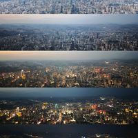三台阁|兰山顶上,等一场灯火辉煌的兰哈顿