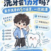 洗牙会伤牙吗?关于洗牙的5个谣言一次说清