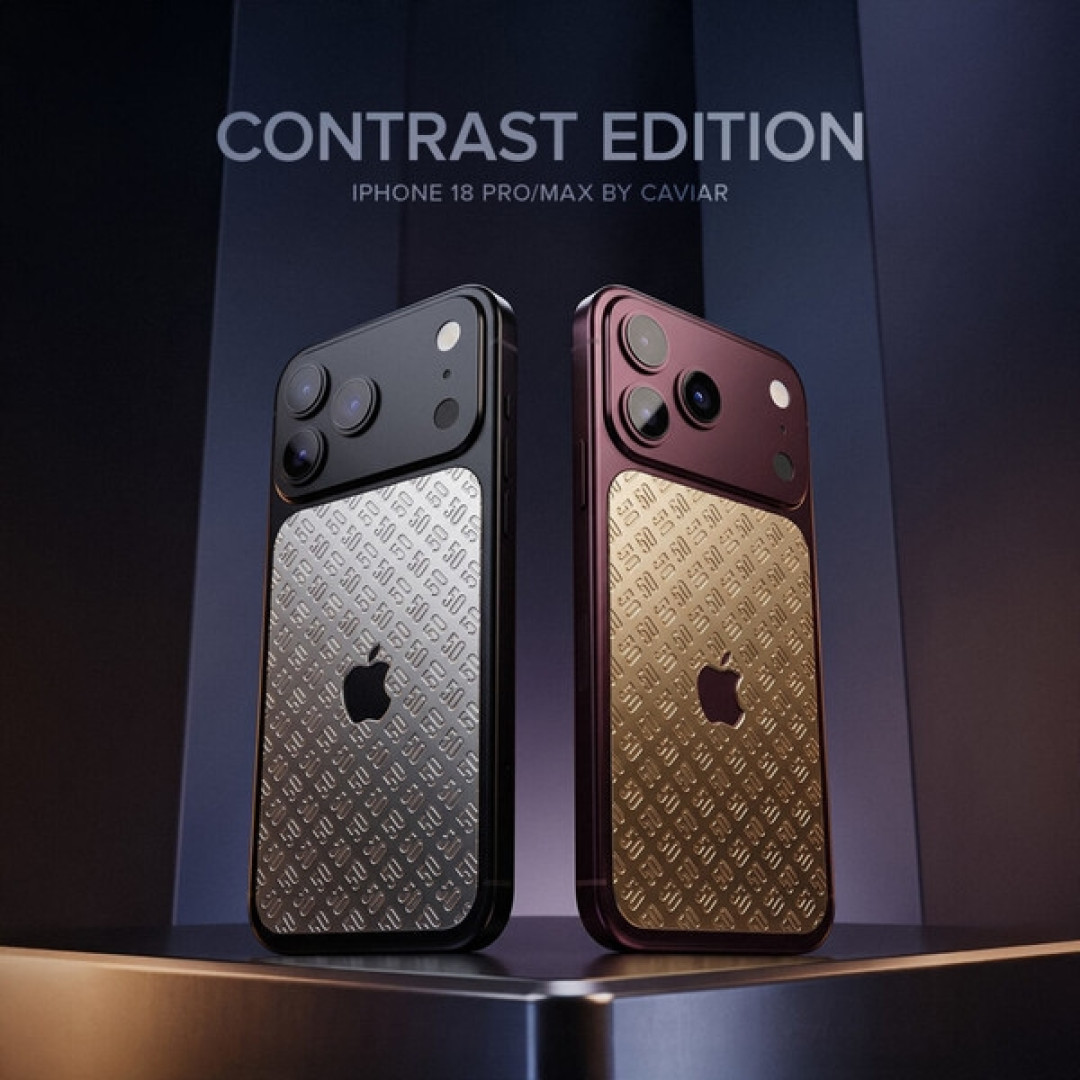 24K金+碳纤维!Caviar发布奢华限量版iPhone 18 Pro系列:5.1万元起售