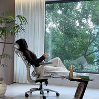 谁说人体工学椅都很丑？这把直接拉高了全屋颜值。