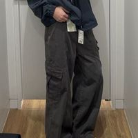 美式复古阔腿裤版型如何？