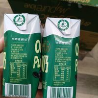 不到28一箱24瓶装的光明有机牛奶，这次被我薅到了！