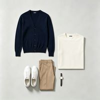 【本周基础款穿搭分享】早秋男士简约穿搭｜两套兼顾通勤与休闲