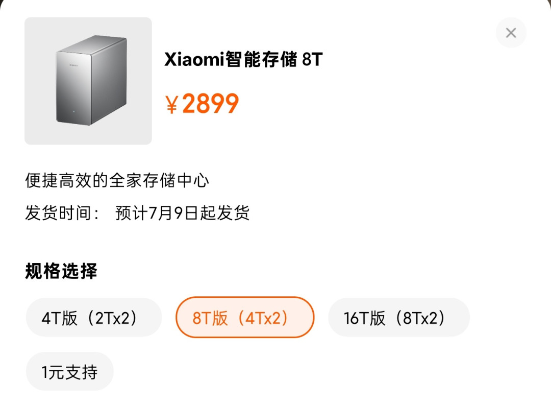 6个群晖机主,6到9月各自买了