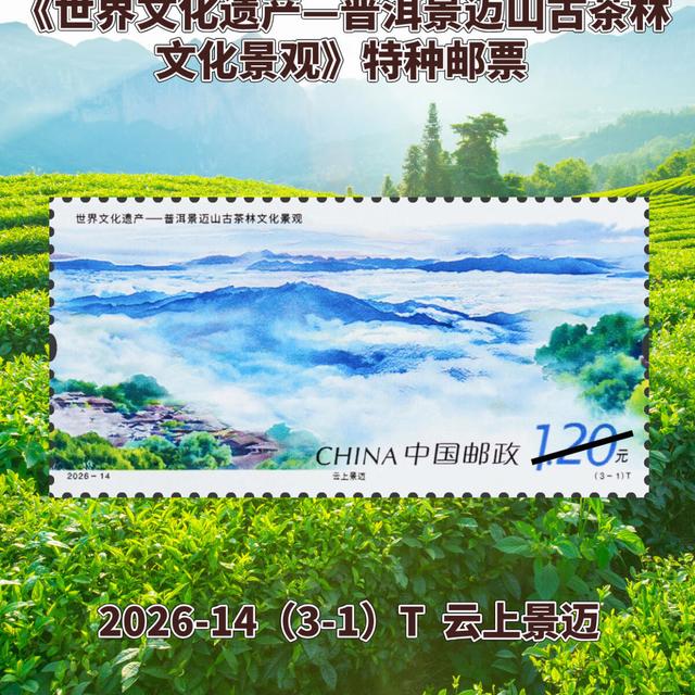 景迈山邮票明天发行：版式二期货喊到25元，套票求购价却破了发——同一套邮票的两张价签，你先看哪张