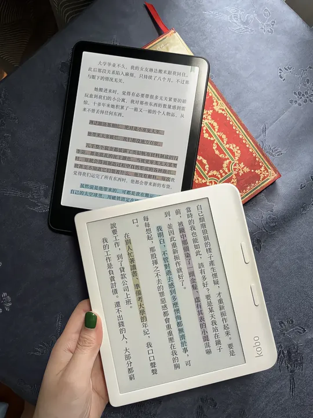 Kindle 里那几年的划线带不走,Kobo 里的新划线又只活在机器里:换机潮之后,这批人开始还“笔记债”