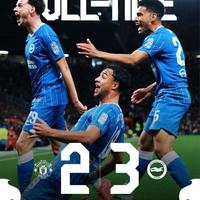 领先不会踢！曼联2-0到2-3遭布莱顿逆转，进攻威胁持续性成隐患
