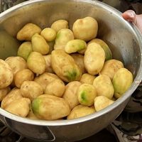 原来「铁锅炖」不用去饭店，山上大锅贴一圈饼子，一家人吃到撑