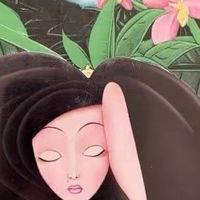 染发不伤发🌿植萃护染！黑发柔顺有光泽巨高级