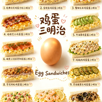 标题：鸡蛋三明治