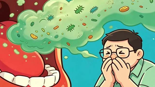 不敢凑近聊天，你的口气在悄悄出卖你