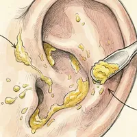 耳廓总是油腻腻的，能刮下满满一指甲油垢，这可不是耳屎