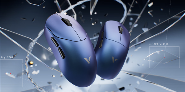 雷柏VT2sMAX大师版V2鼠标首发399元：原相PAW3955、8K回报率