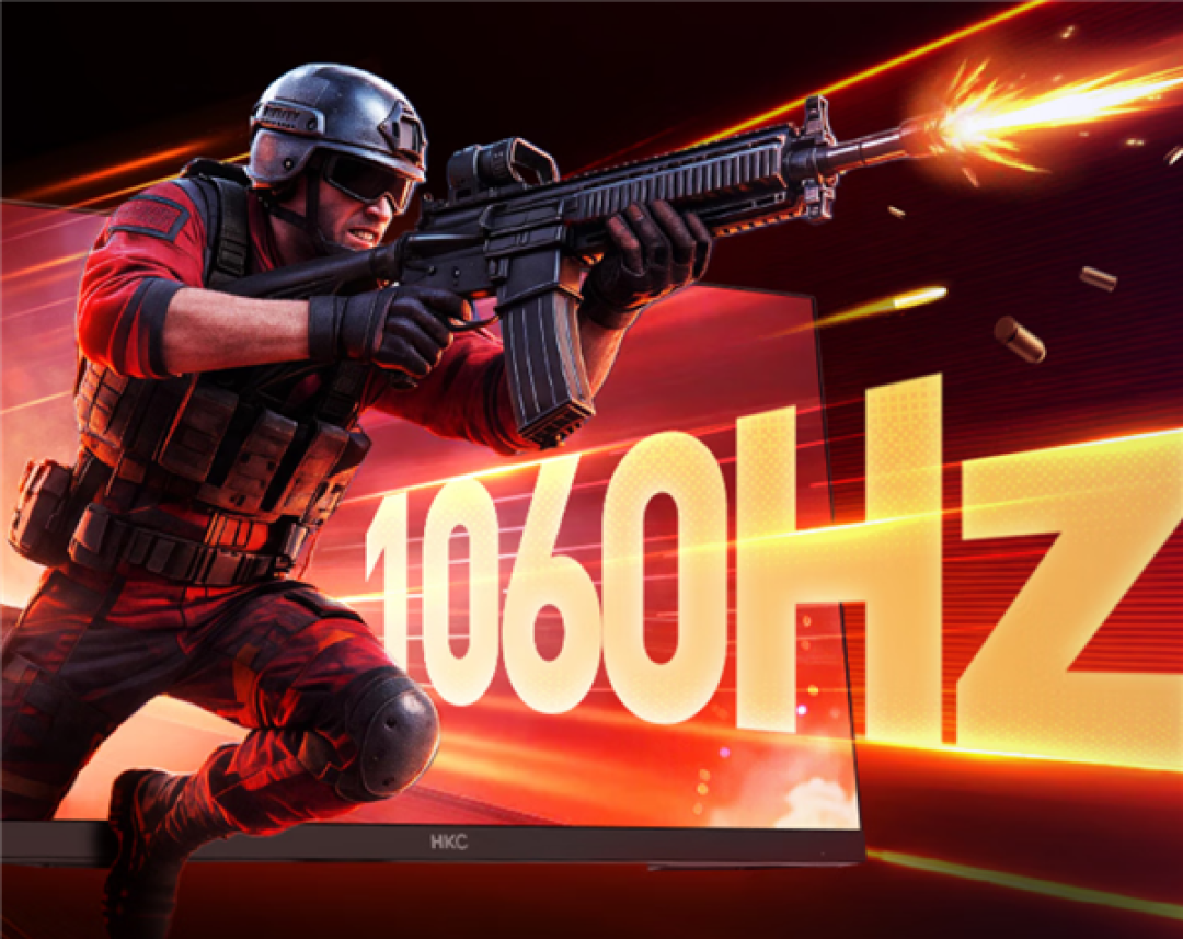 1060Hz超高刷!HKC新款27寸双模显示器首发5499元