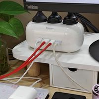 工位插座不够用？奥睿科小白插排来解决！