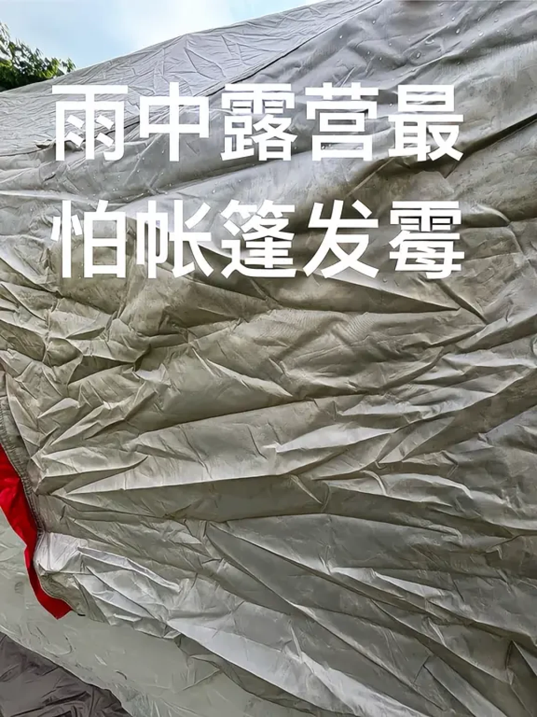 中秋前8天,先给帐篷做一次十分钟“验尸”:霉斑能救,粘手判死,这四种洗法送它更快