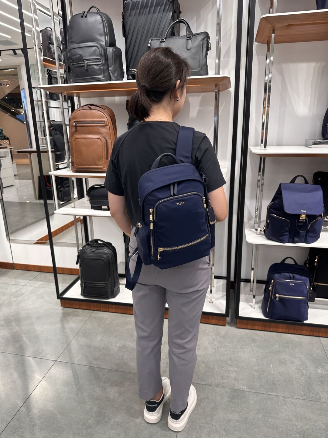 小个子买TUMI双肩包,先别急着选
