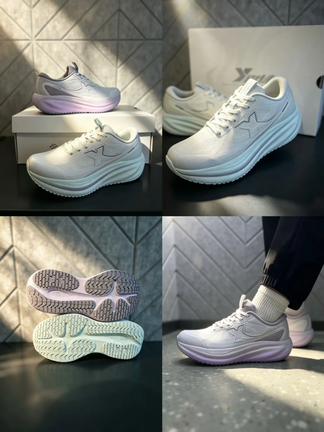 特步这个秋冬连着出了三双