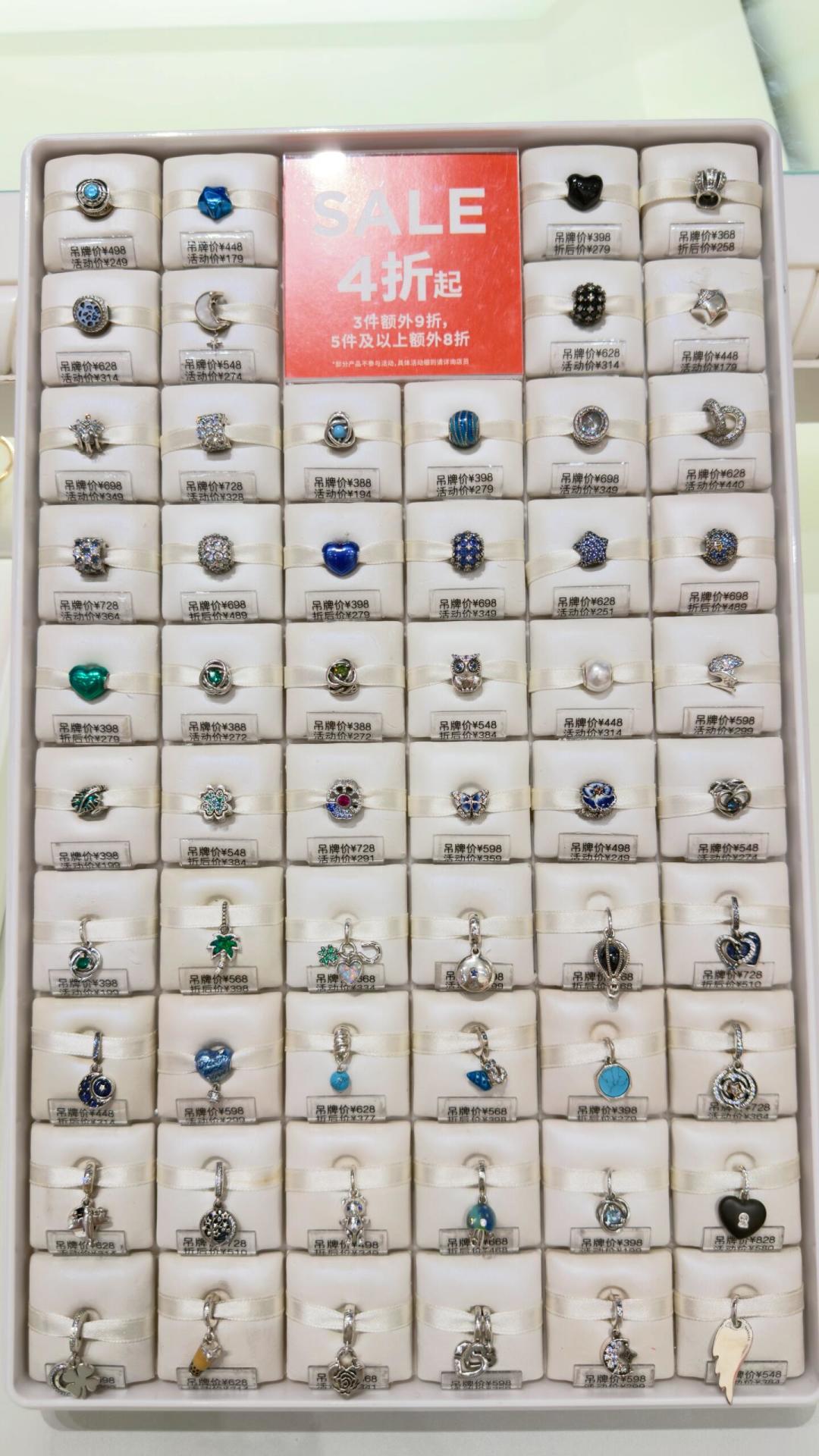 20块的平替珠、283的奥莱款、大几百的专柜:潘多拉翻红后,先把三种货分清再掏钱
