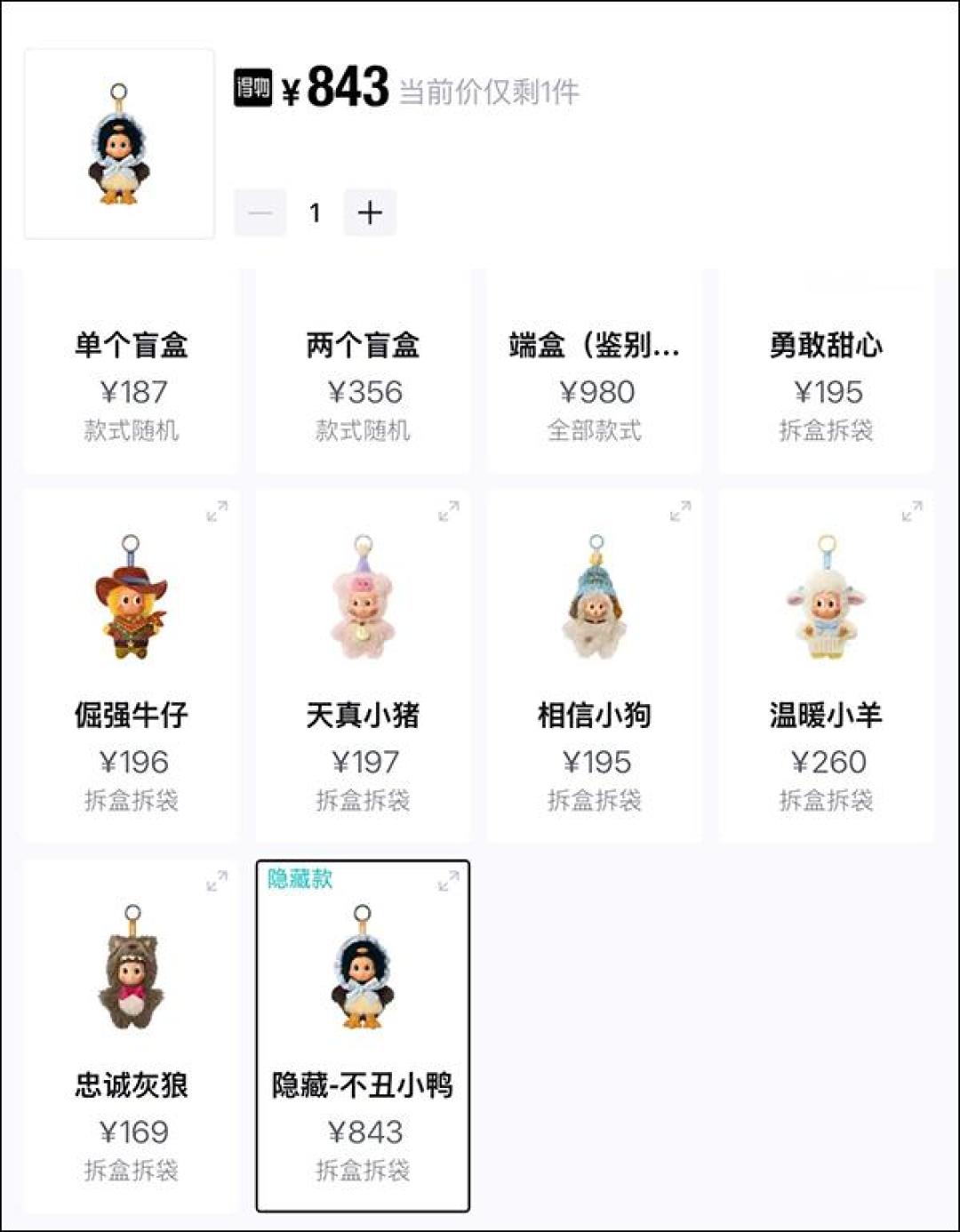 从4500元到460元:退坑还是捡漏前,先把潮玩二级市场算清楚