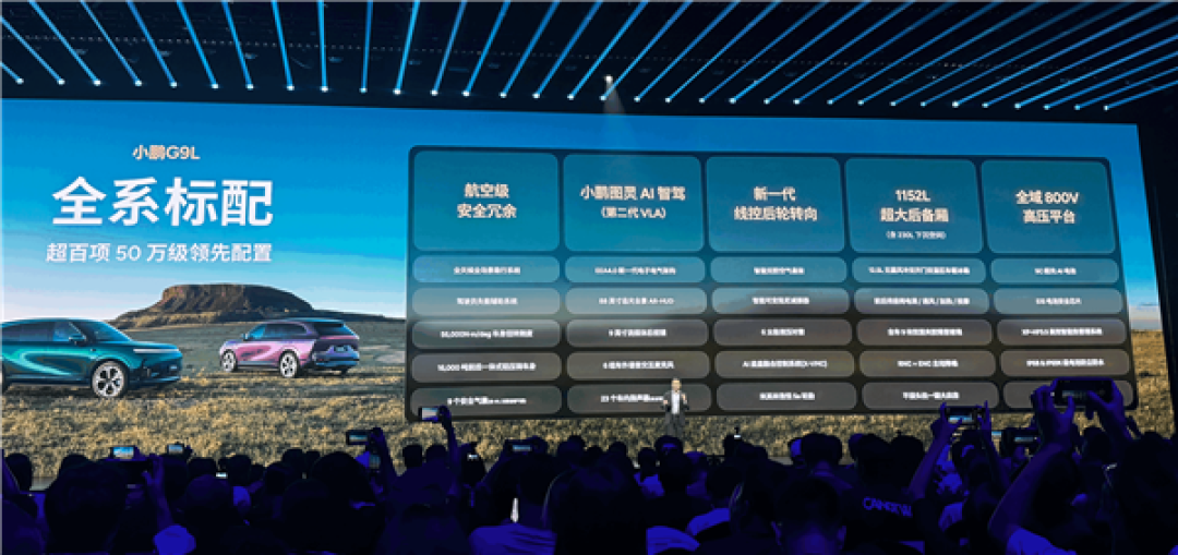 小鹏G9L 23.18万开卖 何小鹏:我替你们吵架降下来1万块 这价格极其牛X