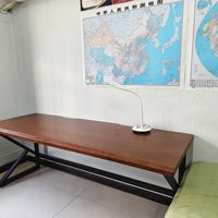 实木大板桌家用电脑桌多功能长方形人书法桌