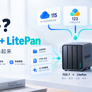 多网盘太乱、LitePan一站式串联、NAS帮忙部署与管理