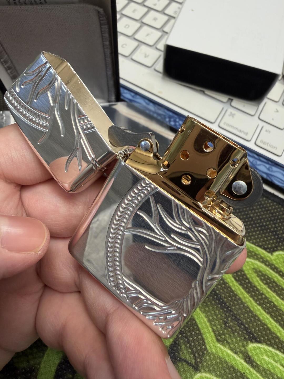 你给Zippo下的