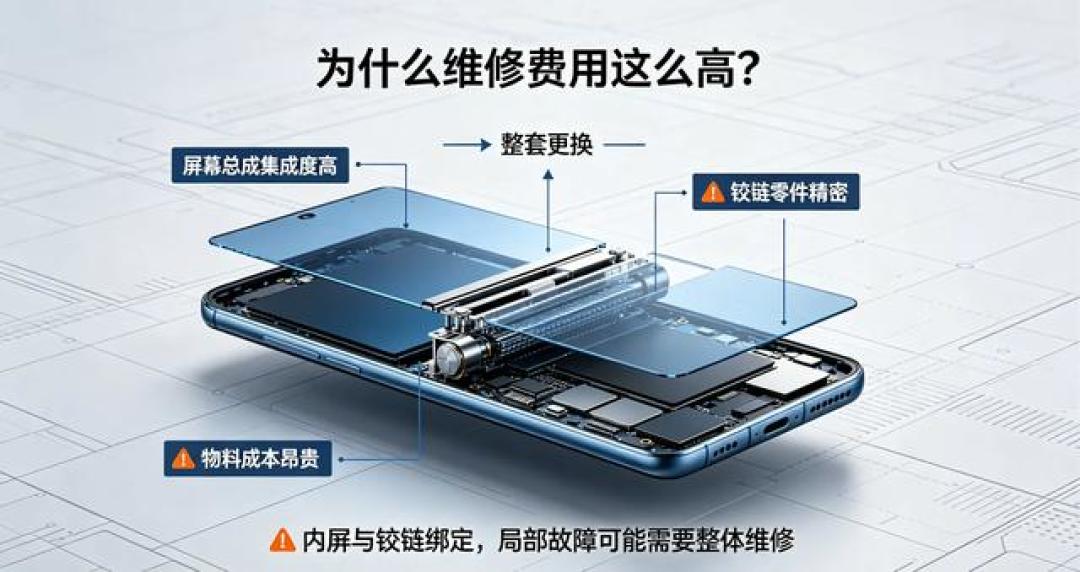 iPhone Duo还没发货,“换屏8000”先上了热搜:10月16日预售前,先看懂折叠屏售后的这本账