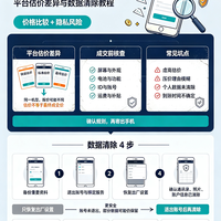 旧手机回收避坑指南,平台估价差异与数据清除教程