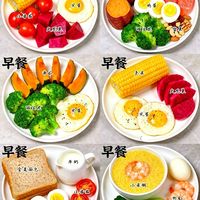 标题:家常营养搭配,减脂期早餐参考