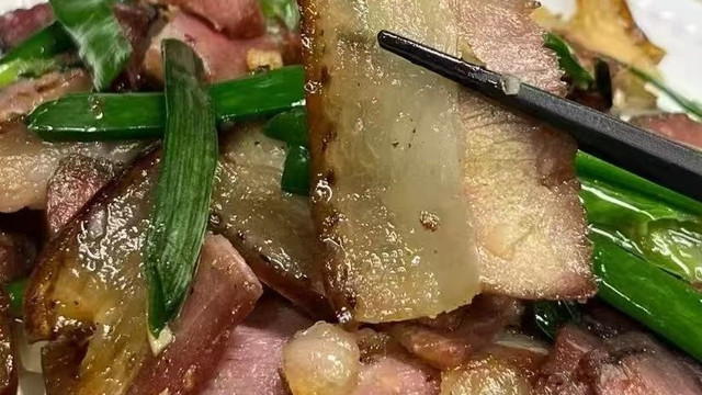贵州五花腊肉，土猪松柏熏出好味道