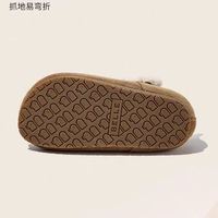 生女儿的秋冬快乐✨百丽女童加绒勃肯鞋