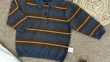 挖到一件耐造男童秋款针织 Polo 衫｜Oakmont