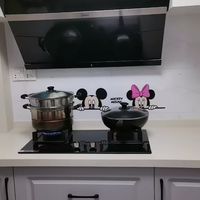谁懂！厨房灶台颜值救星✨米奇静电无胶防油贴