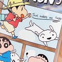 蜡笔小新手机壳治愈日常疲惫