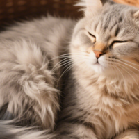 猫咪看见镜子里的自己一脸懵：这货咋跟我长得一模一样？