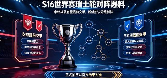 S16赛制巨变！中韩四队直通瑞士轮，入围赛名额从6个锐减至1个