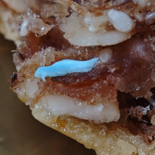 月饼里面居然吃出塑料片